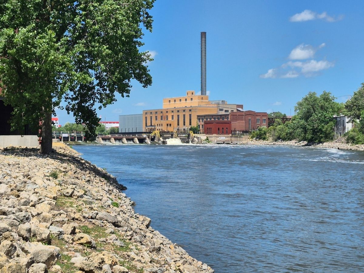 Beloit, WI - Downtown, on the River