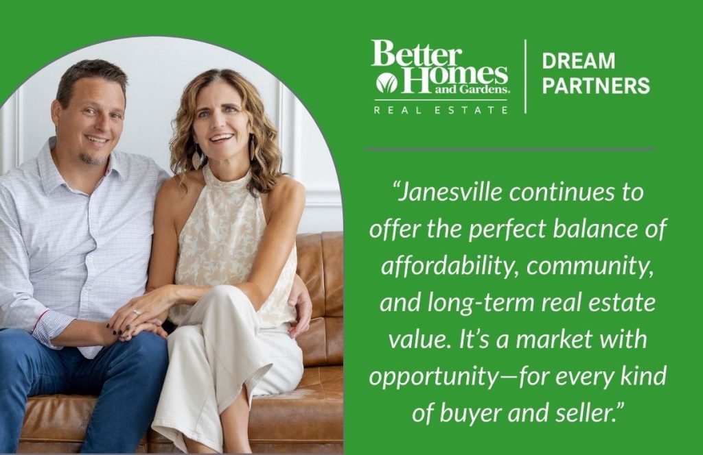 Kevin Clark, Broker/Owner of Better Homes and Gardens Real Estate Dream Partners shares insight on the Janesville, Wisconsin housing market.